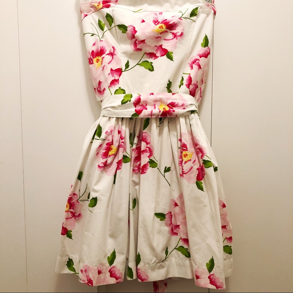 Zara mini floral dress